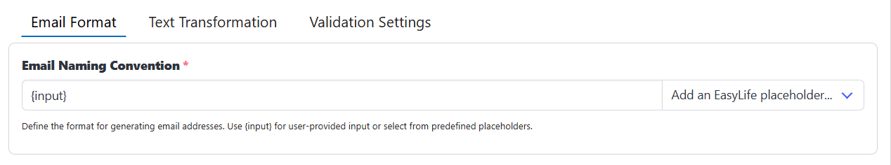 Email formating